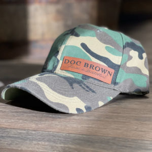 Camo Print Ponytail Hat