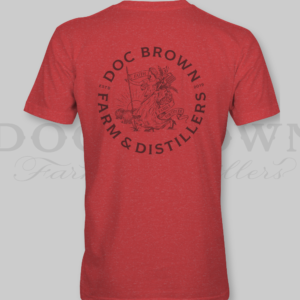 Doc Brown Red T-shirt – Go Dawgs!! - Image 2