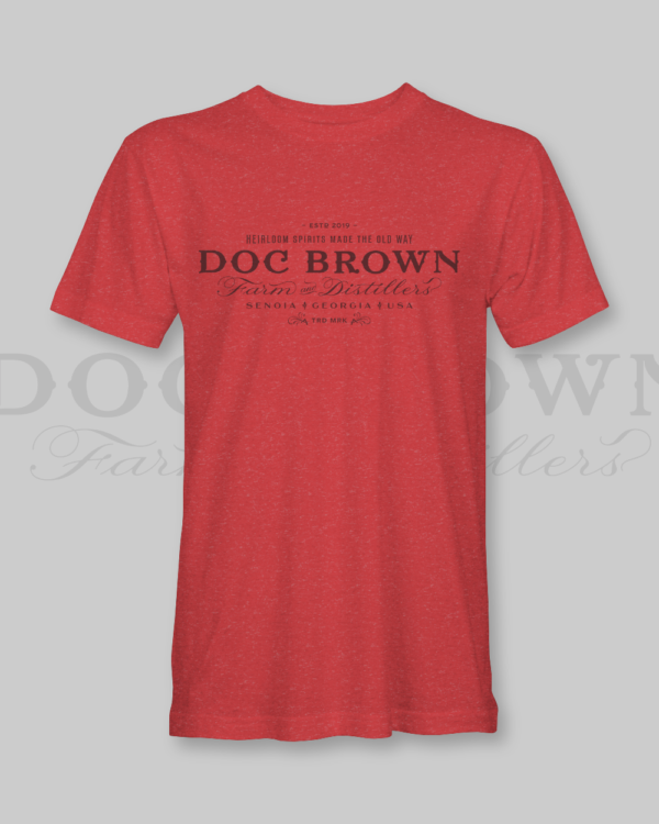 Doc Brown Red T-shirt – Go Dawgs!!