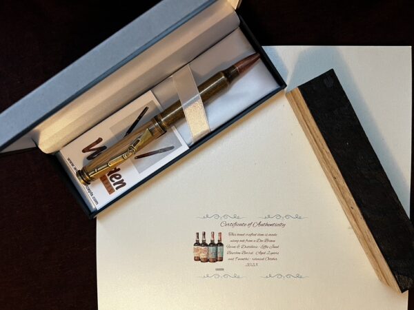 Spent Bullet – Bourbon Barrel Pen