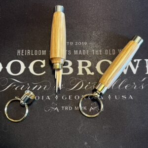 Toothpick Bourbon Barrel Holder/Keychain