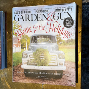 Garden & Gun December 2023 front cover