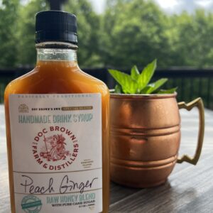 Peach Ginger Simple Syrup